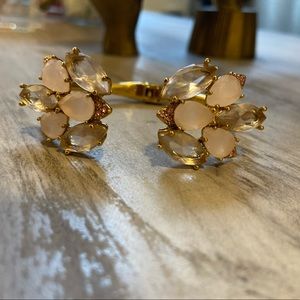 BLUSHING BLOOMS OPEN HINGED CUFF